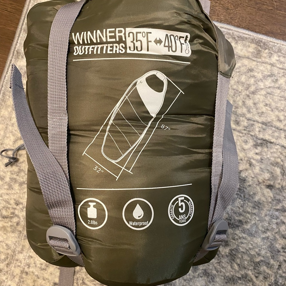 Brand new winner outfitters sleeping bag